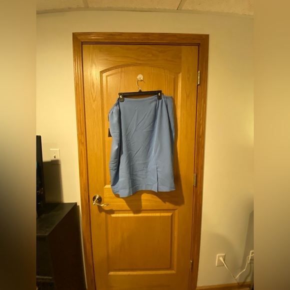 Kasper Women’s Plus Size 22W Blue Horizon Skirt NEW/NWT - Picture 8 of 11